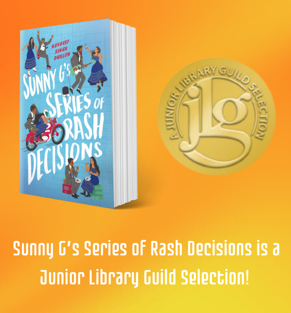 SUNNY G’S SERIES OF RASH DECISIONS is a Junior Library Guild Selection!